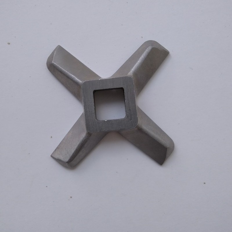 Нож для мясорубки Moulinex, Redmond, четырехгранник, отверстие 10,5 мм, посадка 9 мм															